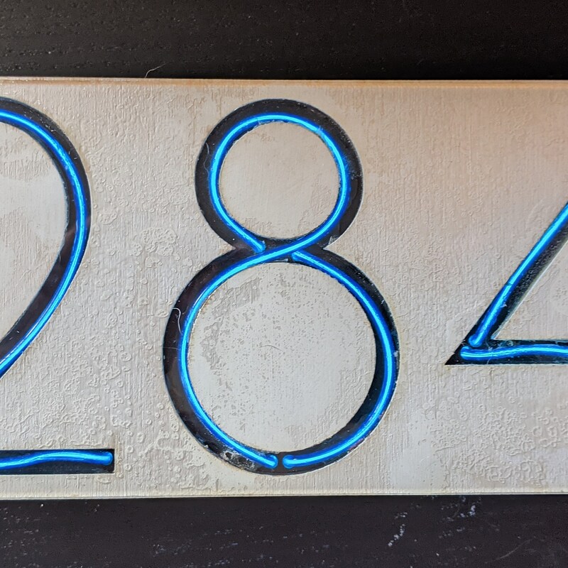 Battery Lighted House Numbers - Etsy