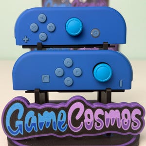 Deep Blue - Airforce Blue Accents - Custom Joycons for the Nintend Switch