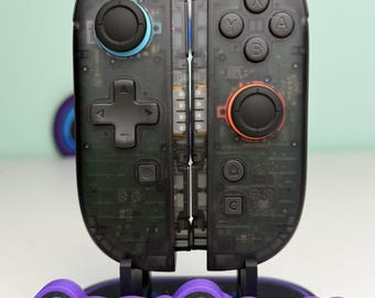 Transparent Smoke Black DPAD - Custom Joycon 2 for the Nintendo Switch 2