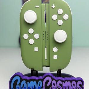 Matcha Green - White Accents - Custom Joycon 2 for the Nintendo Switch 2