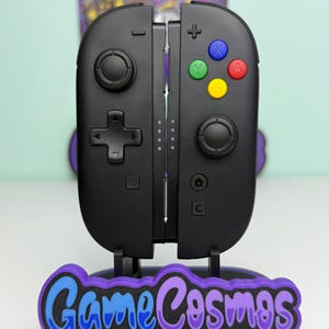 Midnight Black DPAD - Colorful ABXY - Custom Joycon 2 for the Nintendo Switch 2