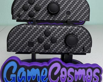 Carbon Fiber Style W/  Matte Finish - Custom Nintendo Switch Joycons