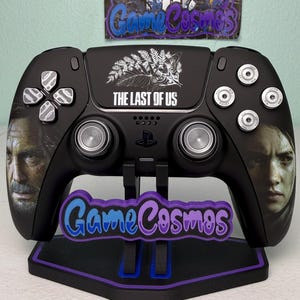 The Last of Us - Real Metal - Soft Touch - Custom Wireless Controller for PS5 Or PC
