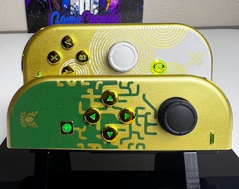 Zelda TOTK - Tears of the Kingdom - RGB LED Optionen - Custom Joycons für die Nintend Switch