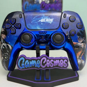 Eve Blade - LED RGB - Acabado brillante - Mando inalámbrico personalizado para PS5 o PC imagen 1
