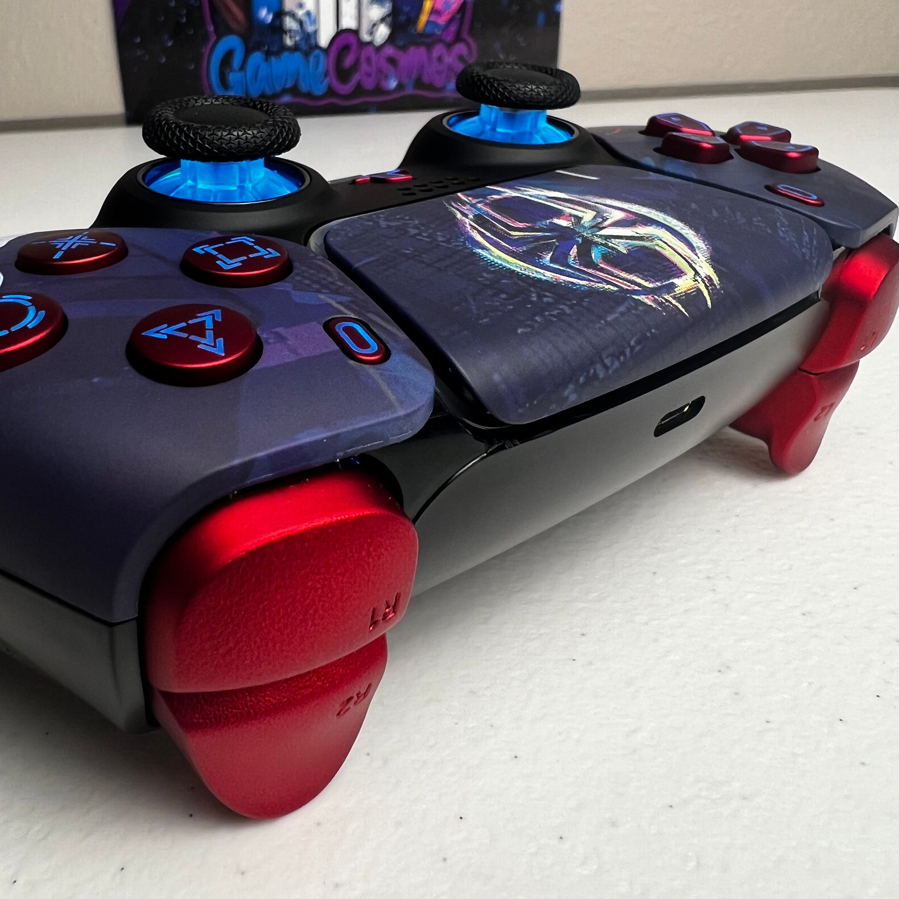 Comic Spider Super Hero Team - RGB LED - Custom Wireless Controller for ...