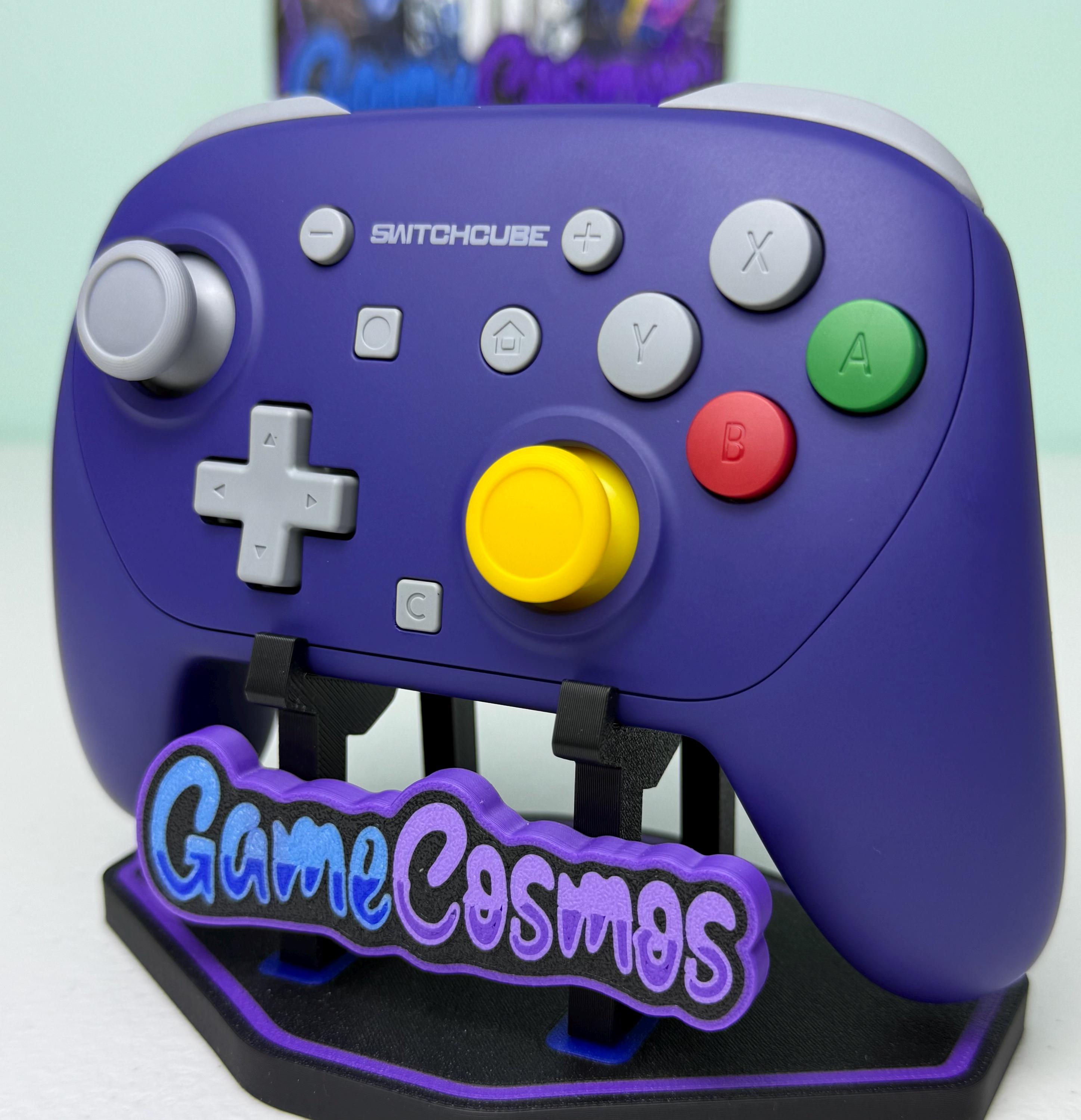 Purple Controoler Pro Purple Gamecube Style - Wireless Pro 2 Controller for the Switch 2 or ...