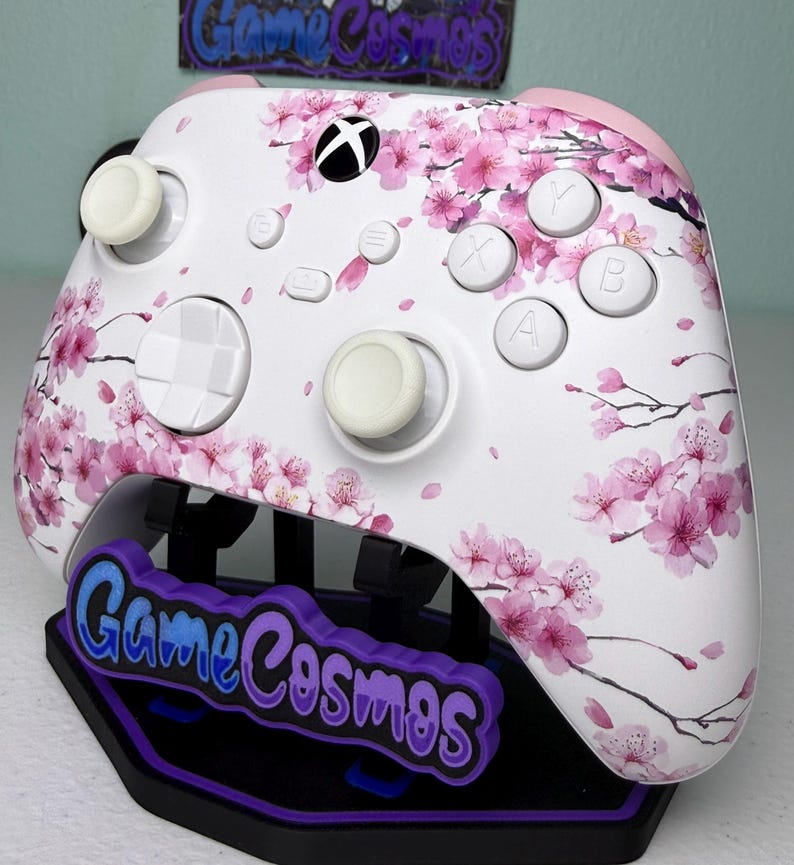 Cherry Blossom - Sakura Pink - Custom Wireless Controller for Xbox or ...