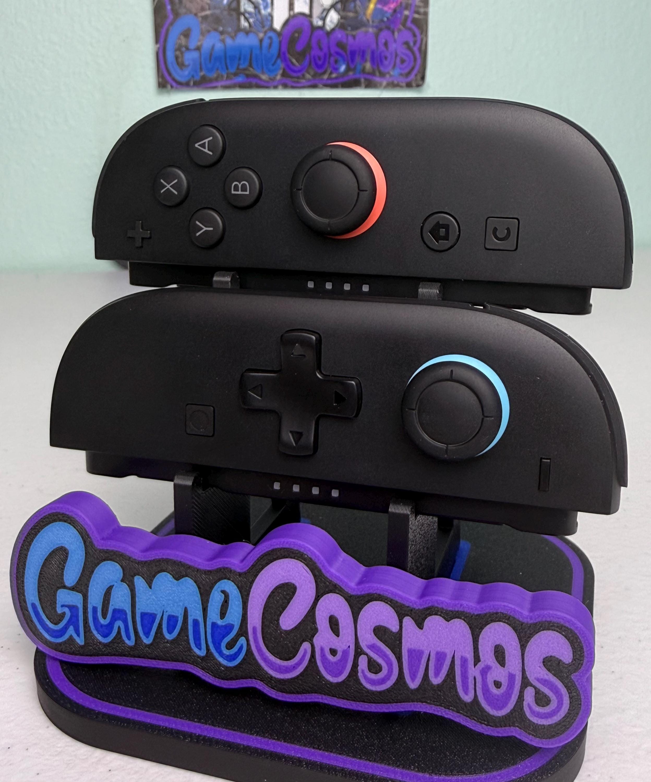 Midnight Black DPAD - Hall Effect Nodrift - Custom Joycon 2 for
