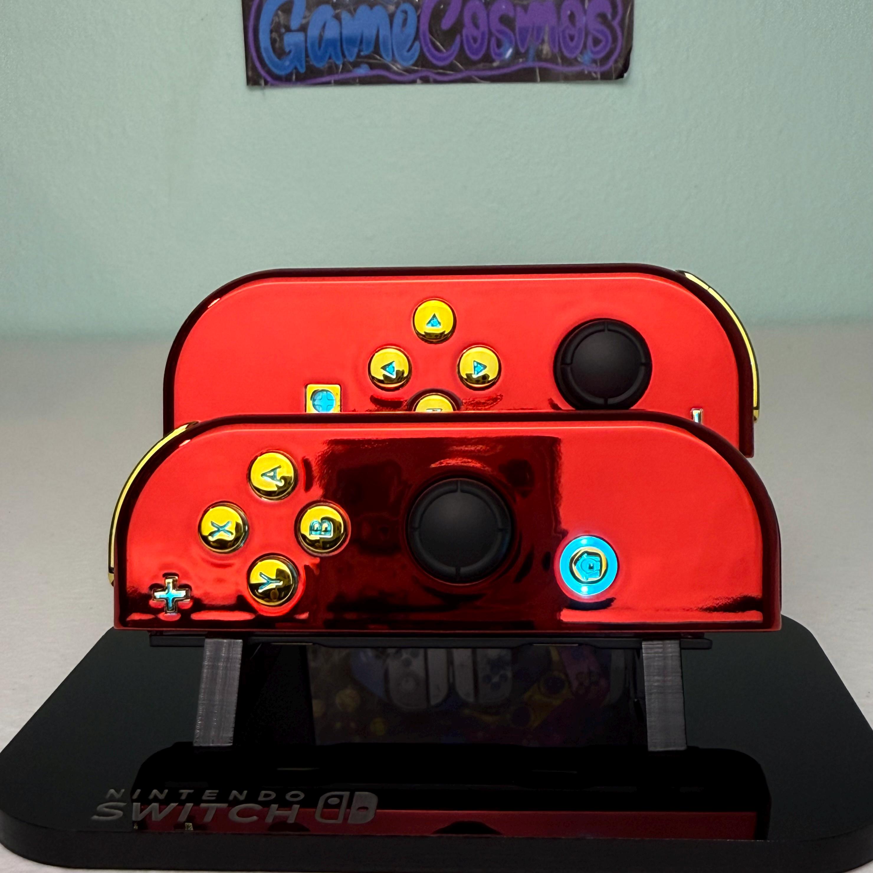 Ironman Inspired - Chrome Red and Gold - RGB LED - Custom