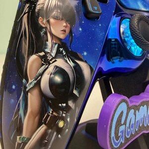 Eve Blade - LED RGB - Acabado brillante - Mando inalámbrico personalizado para PS5 o PC imagen 4