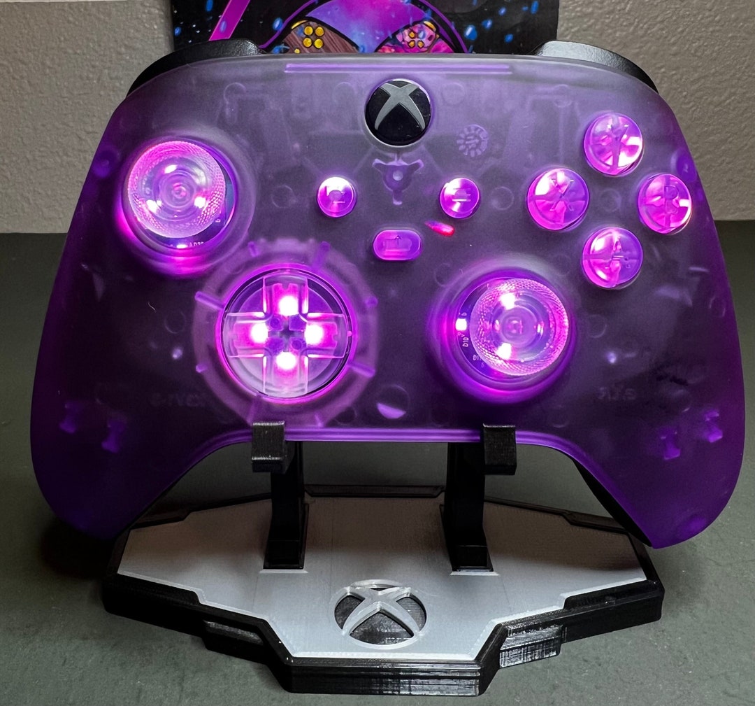 Atomic Purple - RGB LED - Custom Wireless Controller for Xbox or PC - Etsy