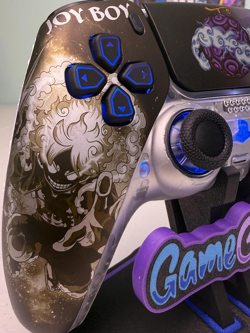 Mythical Zoan Awakening - Anime Manga - RGB LED - Custom Wireless Controller for PS5 Or PC image 6