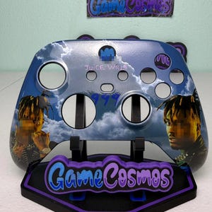Juice WRLd - Glossy Finish - RGB LED - Custom Wireless Controller for Xbox Or PC FACEPLATE ONLY