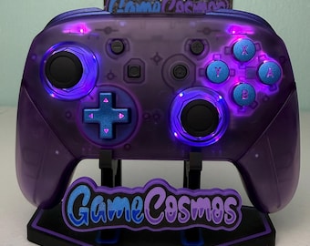 Atomic Purple - Gated Sticks - Wireless Pro Controller for The Switch Or PC