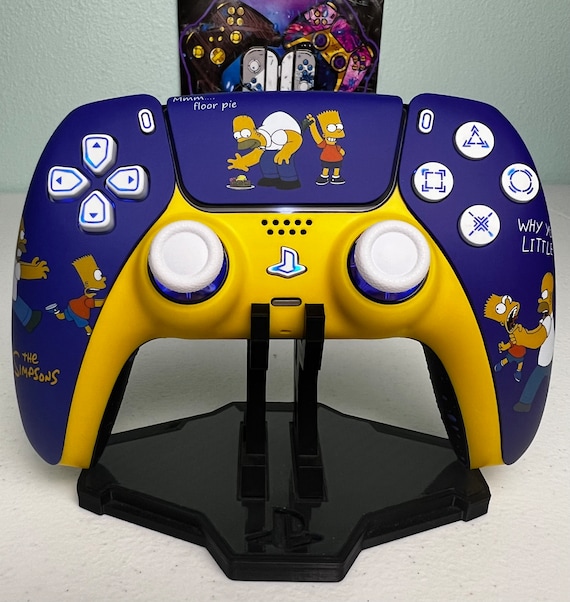 PS5★カスタム★カスタマイズ★ワイヤレス★コントローラ★ジャンク★中古★LED Animated Comedy Sitcom - RGB LED - Custom Wireless Controller for