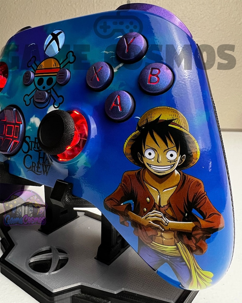 Anime Manga Pirates - RGB LED - Custom Wireless Controller for Xbox or ...
