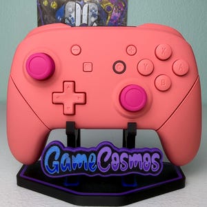 Soft Touch Coral Pink - Wireless Pro Controller for The Switch Or PC