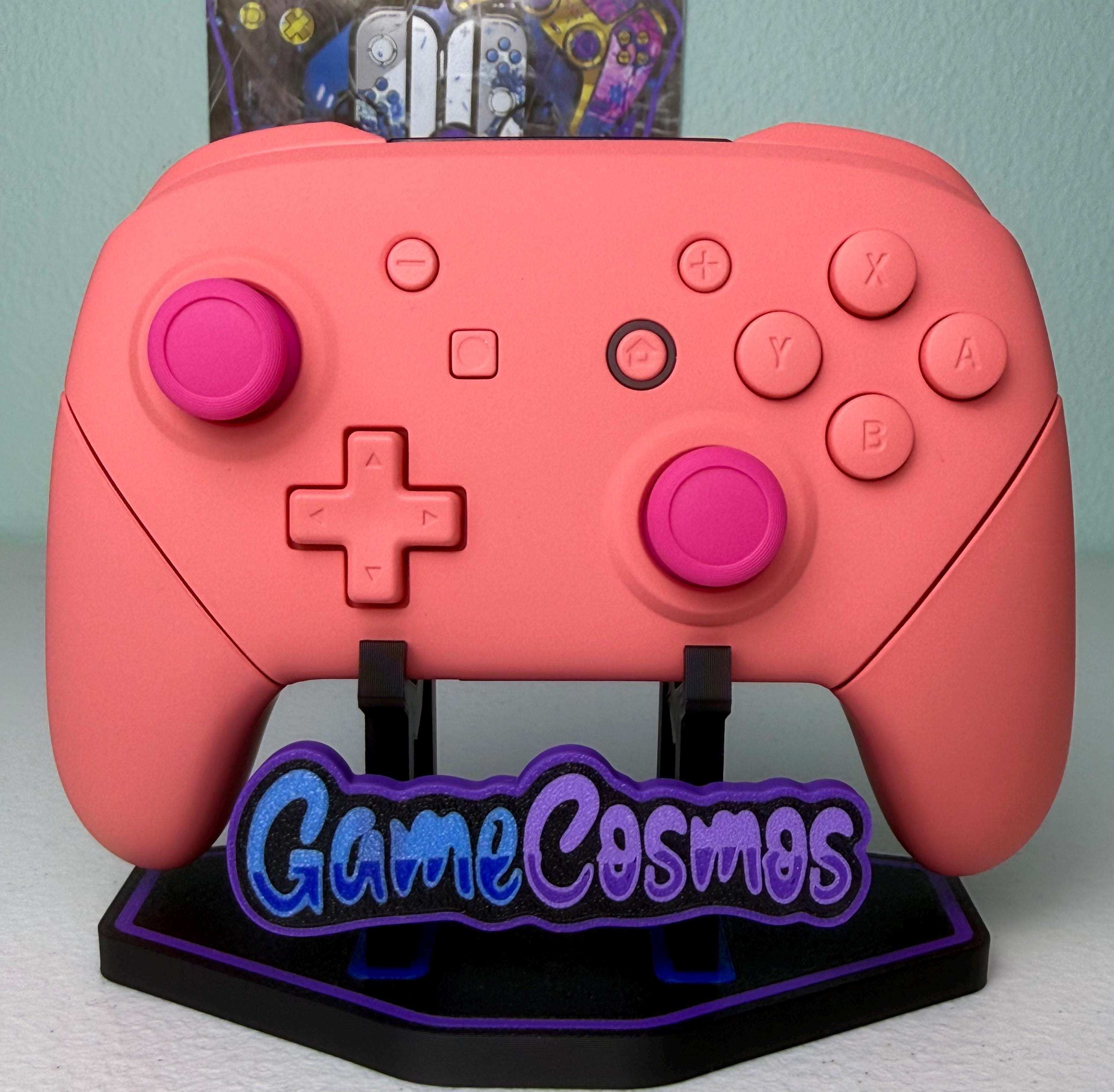 Soft Touch Coral Pink - Wireless Pro Controller for The Switch Or PC