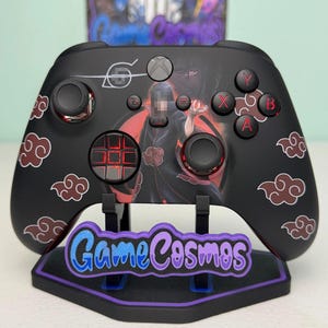 Anime Manga - Rode Wolken - RGB LED - Draadloze controller op maat voor Xbox of pc