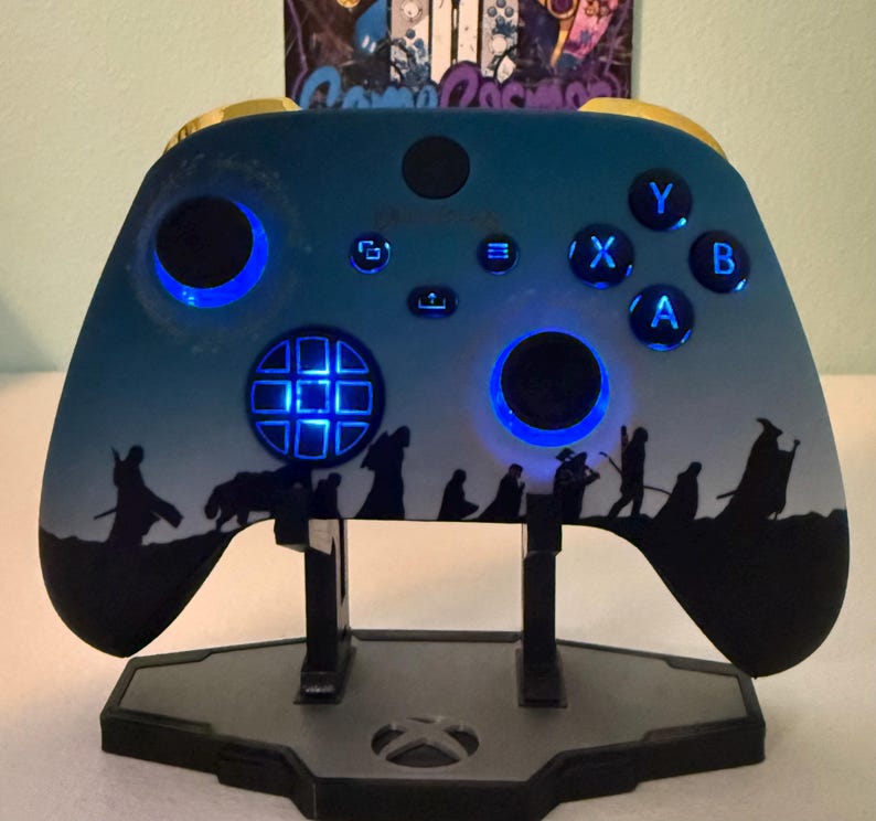 Classic Fantasy Trilogy - RGB LED - Custom Wireless Controller for Xbox ...