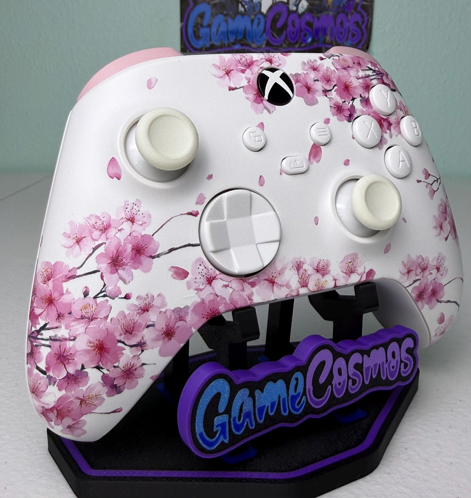 Controller Pink Customize Cherry Blossom - Sakura Pink - Custom Wireless Controller for Xbox or ...