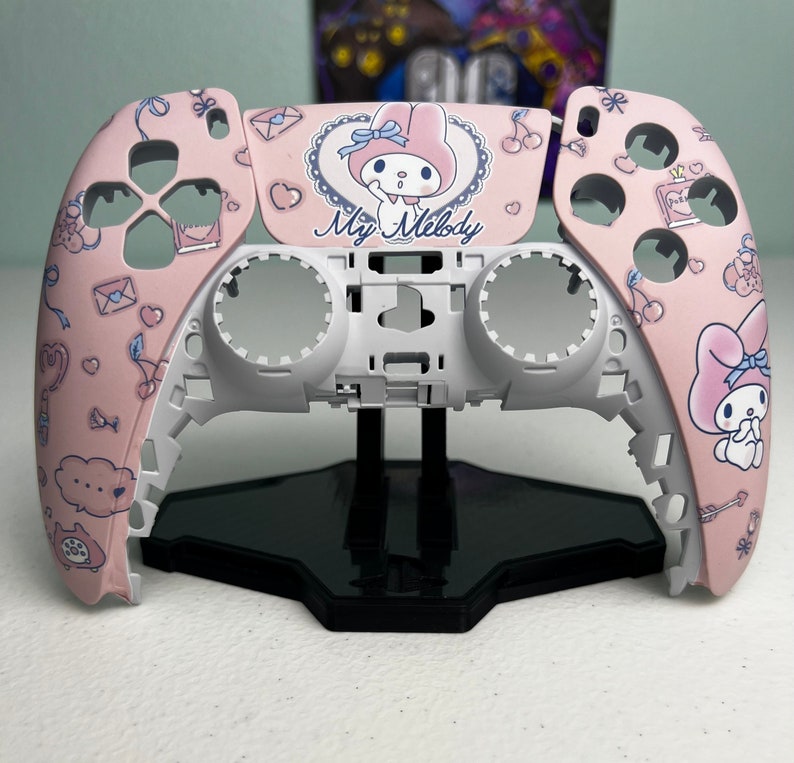 Cute Cartoon Theme - RGB LED - Sakura Pink - Custom Wireless Controller ...