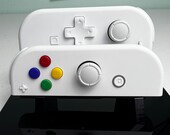 ソフトタッチホワイト十字キー - カラフルなABXYボタン - Nintendo
