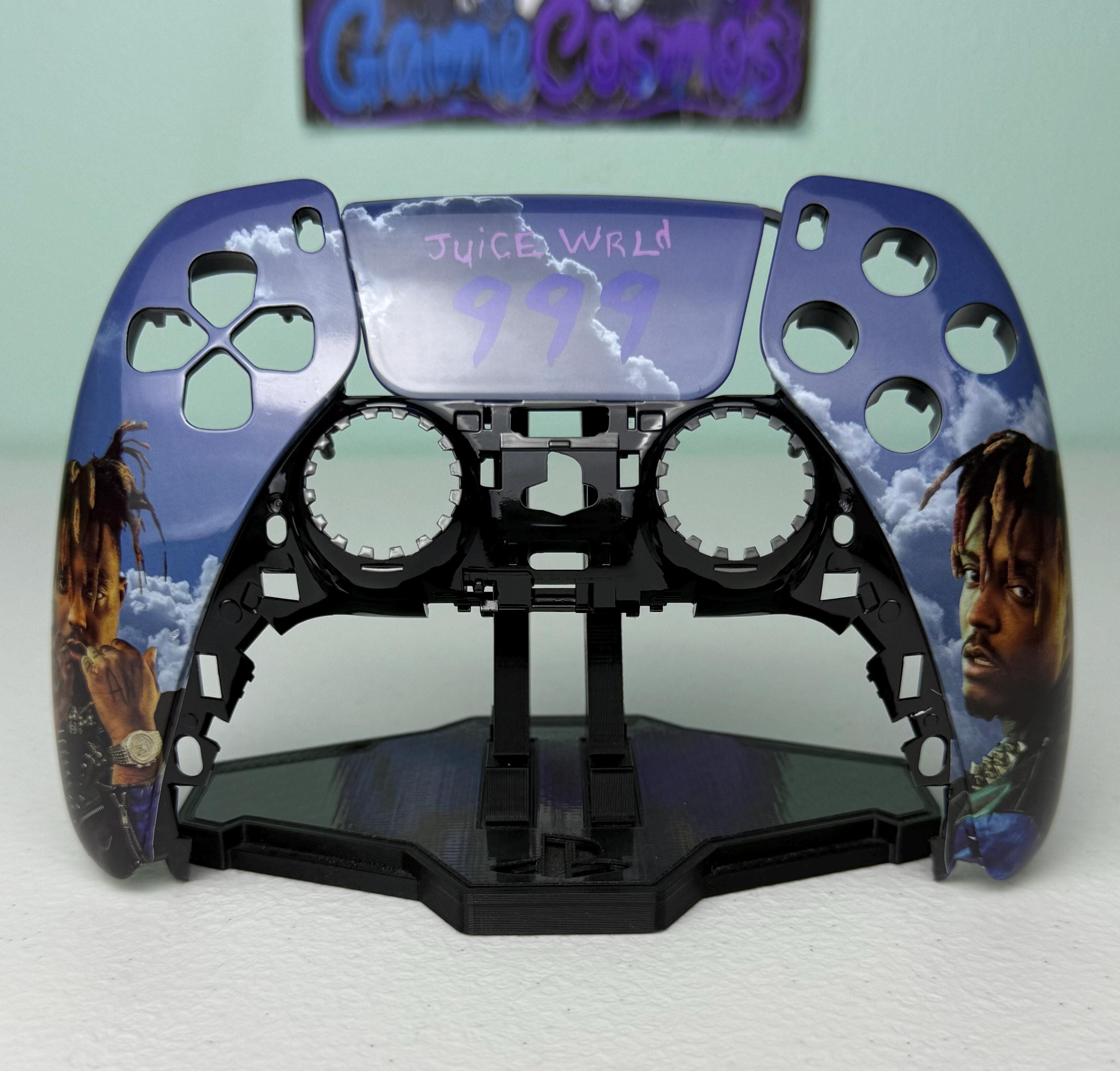 PlayStation - ＮＺＸＴCUSTOMController　PS5 Silent Modz Clear Crystal LED Light Up PS5 Controller with