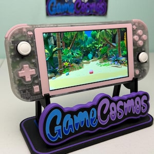 Transparent Klar - Hall Effekt NoDRIFT analog - Pink Akzente - Custom Switch Lite