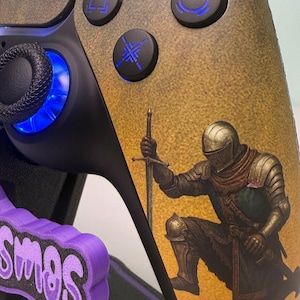 Soulsborne Dark aRPG - RGB LED - PS5またはPC用カスタムワイヤレスコントローラー - コントローラー 画像 5