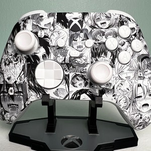 Ahegao - Soft White - Custom Wireless Controller for Xbox Or PC
