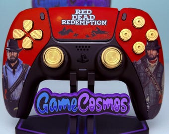 Western Shooter - Real Metal - Custom Wireless Controller for PS5 Or PC