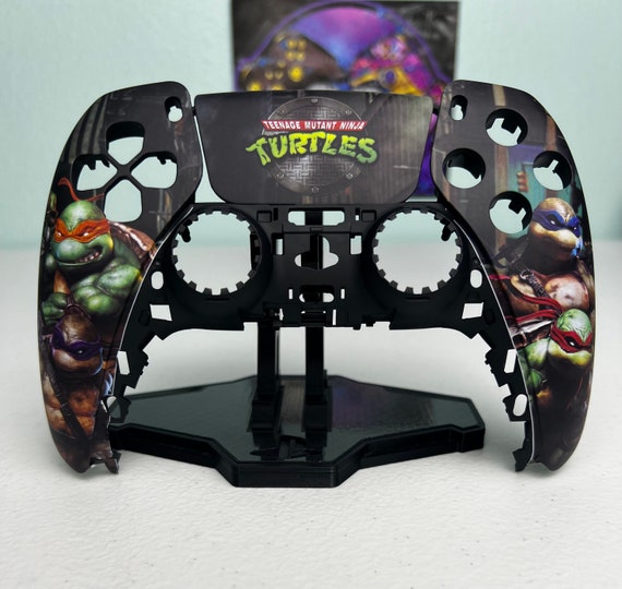Turtles Hero Team - RGB LED - Custom Wireless Controller for PS5