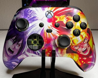 Anime Manga Rival Ninjas - RGB LED -  Custom Wireless Controller for Xbox or PC