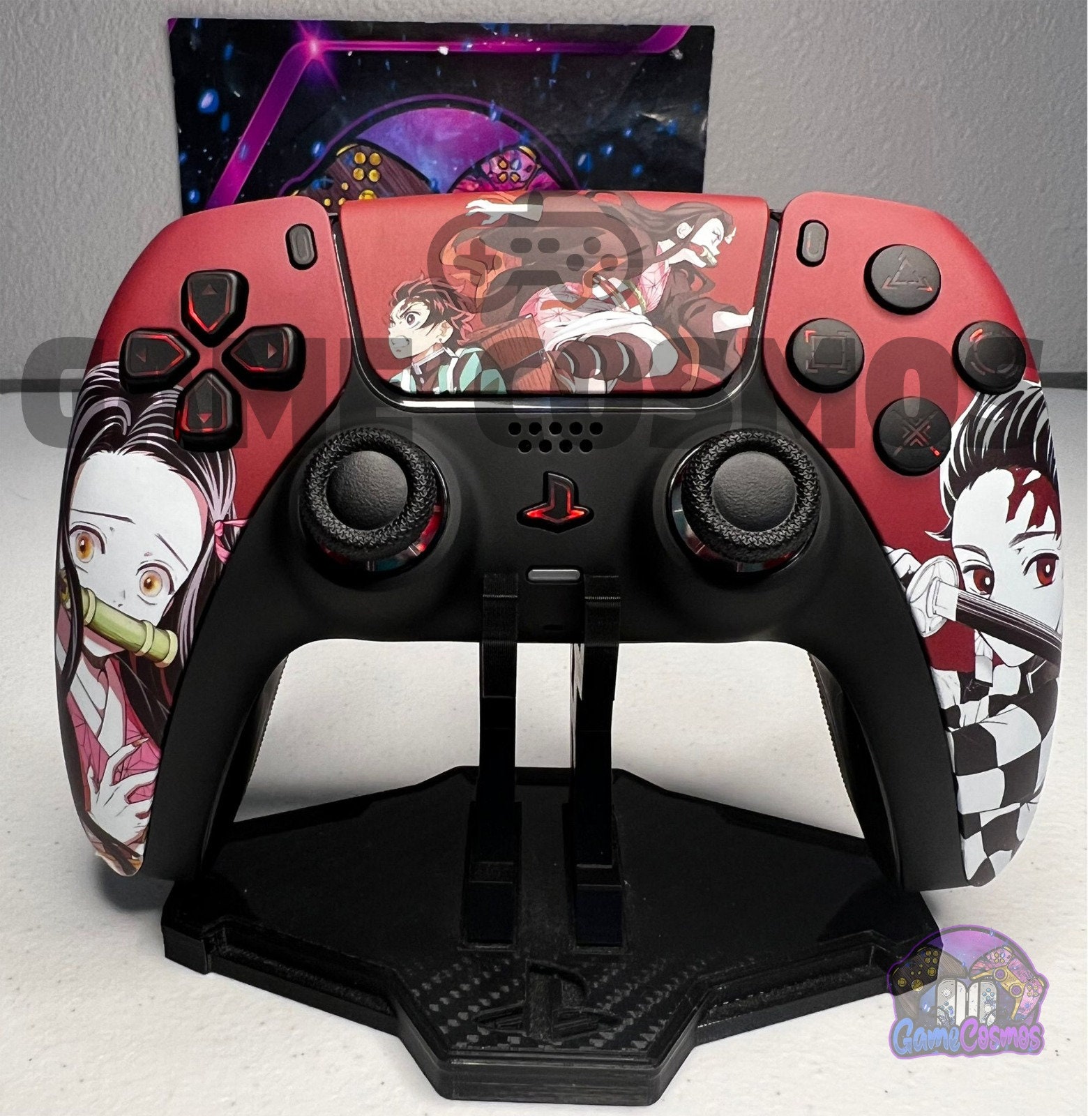 Akatsuki Cloud Naruto Switch Controller Skin, Anime Skins