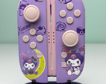 Kawaii Violet Theme - Cute Cartoon - Custom Joycon 2 for Nintendo Switch 2