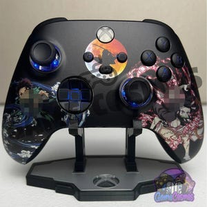 Anime Manga Twin Slayers - RGB LED - Custom Wireless Controller for Xbox or PC