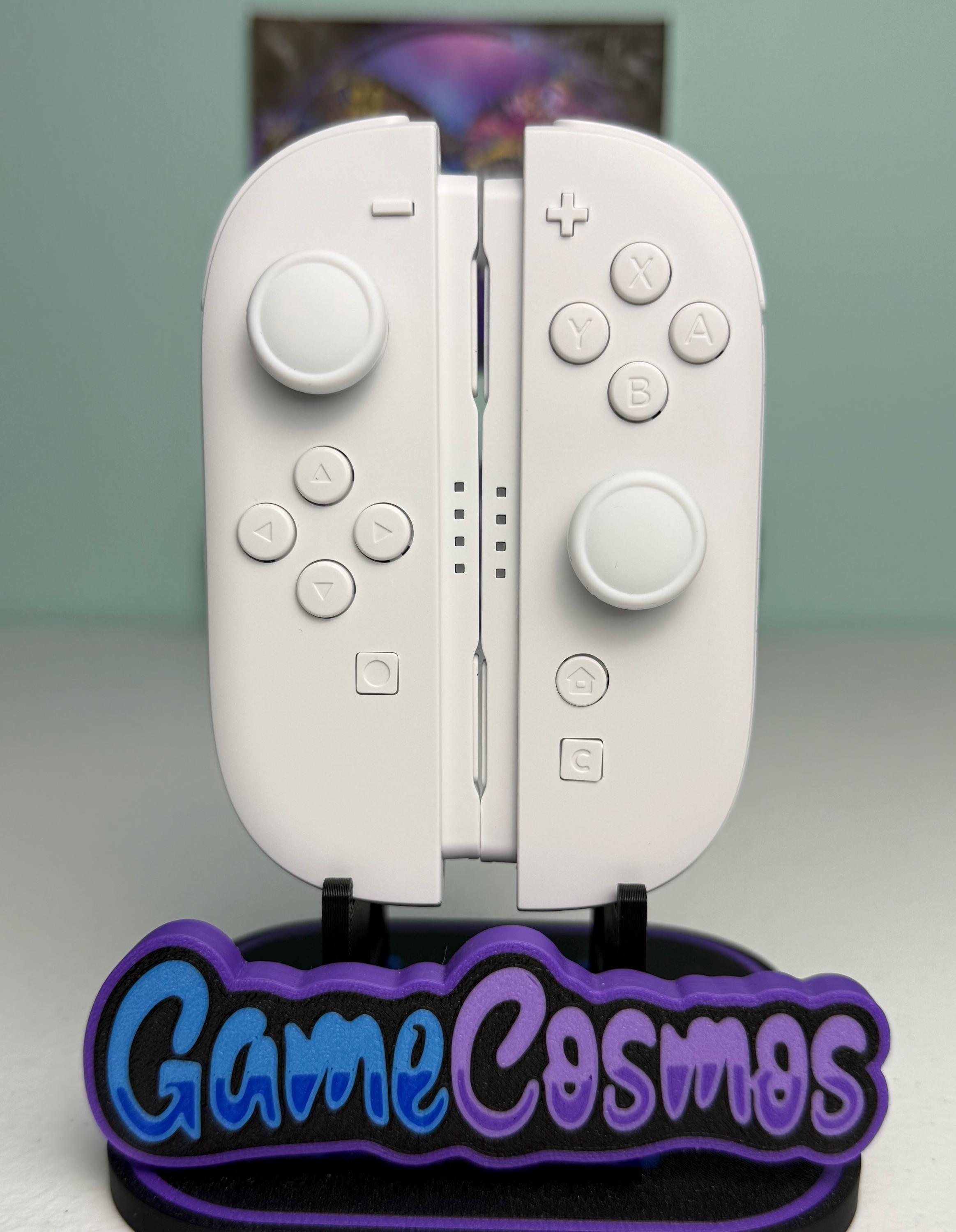 Pure White Classic - Matte Finish - Custom Joycon 2 for the