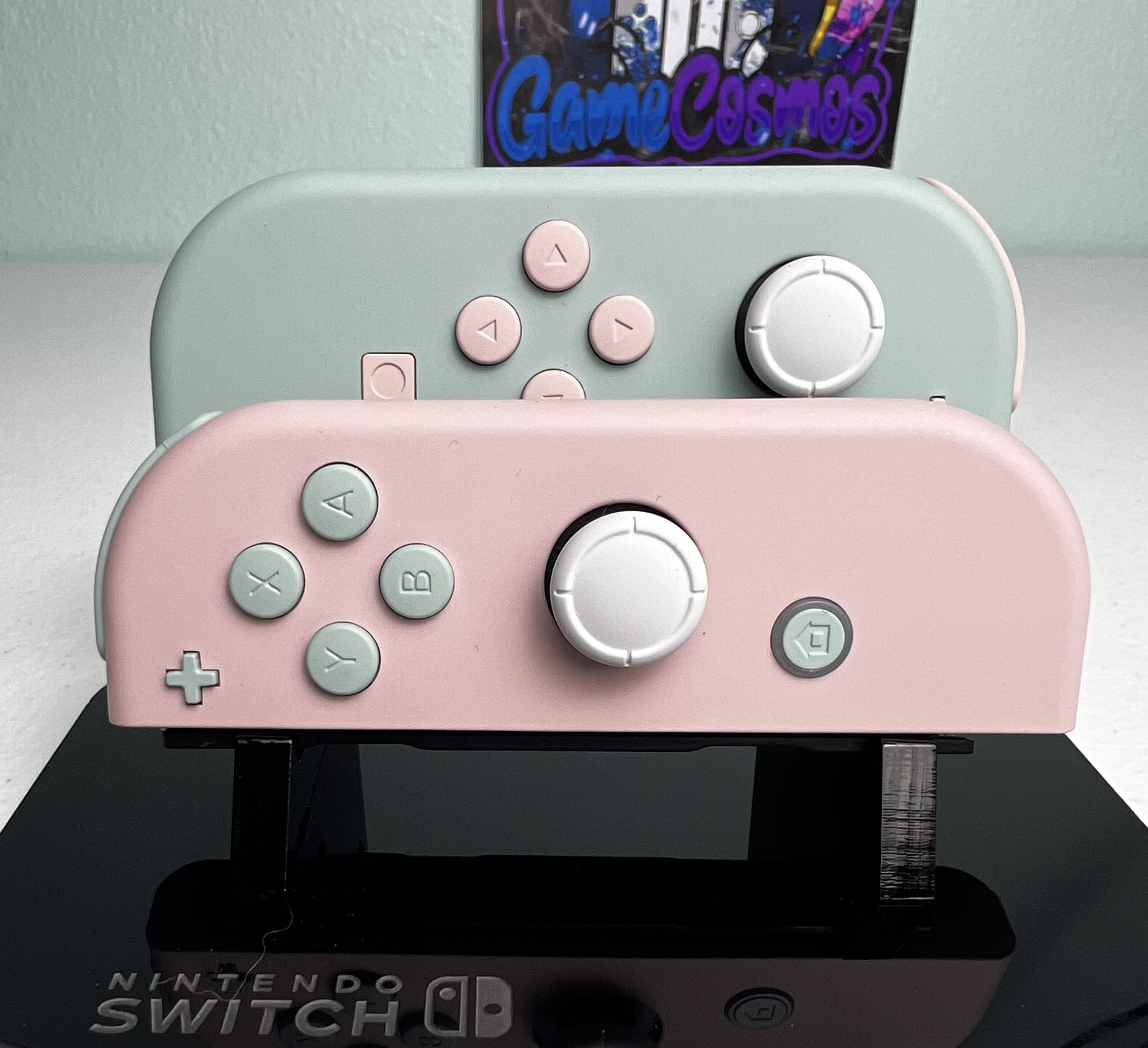 Light Cyan & Sakura Pink - Soft Touch Finish - Custom Light Cyan & Sakura Pink - Soft Touch Finish - Custom