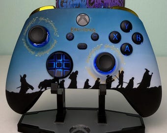 Classic Fantasy Trilogy - RGB LED - Custom Wireless Controller for Xbox or PC