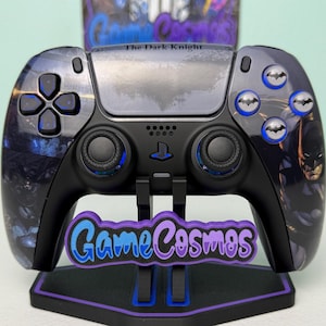 Comic Book Super Hero Theme - RGB LED - Benutzerdefinierter Wireless Controller für PS5 oder PC