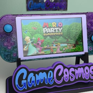 Glänzender Glitzer-Verlauf Lila Blau - Hall-Effekt NoDRIFT - Custom Switch Lite