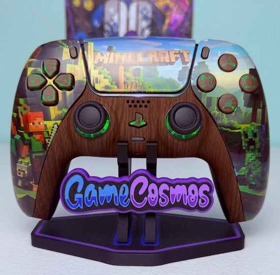 Virtual Sandbox Gaming - RGB LED - Custom Wireless Controller for PS5 Or PC