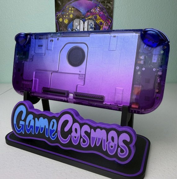Two-tone Chameleon - Glossy Blue Purple - Custom Switch Lite - Etsy