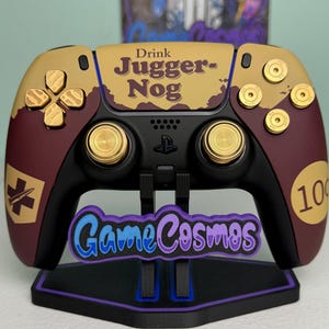ドリンクジャガーノグ ゾンビーズ - リアルメタル - PS5 または PC 用カスタムワイヤレスコントローラー