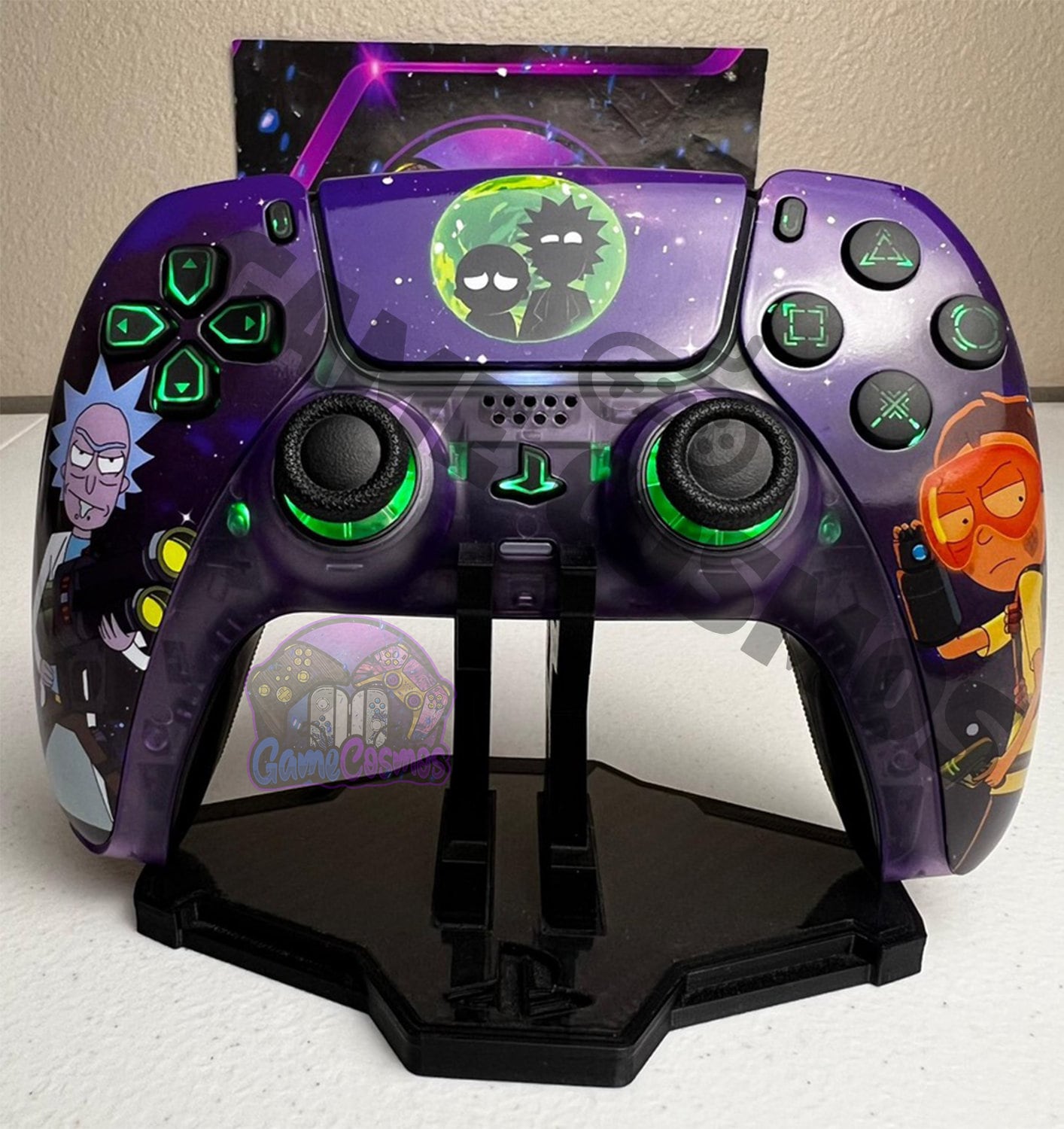 Wireless Controller Rick And Morty Ps4 Controller Morty Virtual