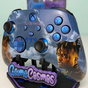 Juice WRLd - Glossy Finish - RGB LED - Custom Wireless Controller for Xbox Or PC image 3