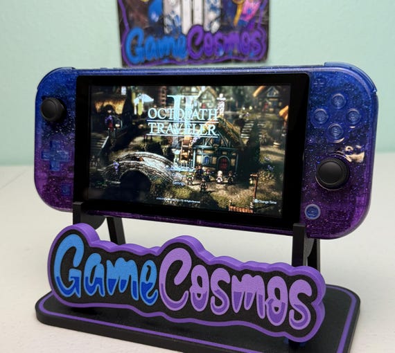 Glossy Glitter Gradient Blue Purple - Hall Effect Nodrift - Custom