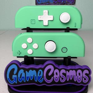 Soft Touch Mint Green - DPAD White ABXY - Custom Joycons for the Nintend Switch